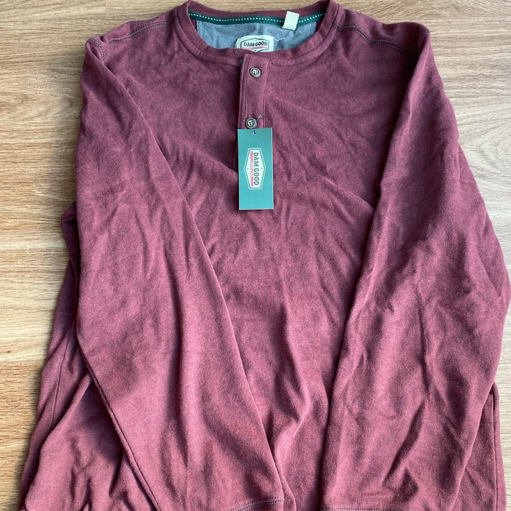 Dam Good Mens Henley